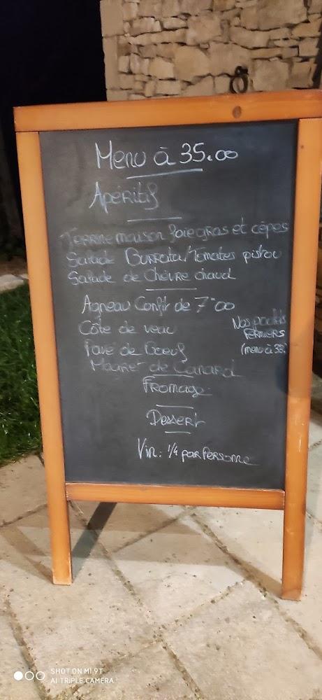 ferme auberge La PITCHOUNETTE - Menu Image 3